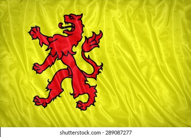 Flag South Holland On Fabric Texture Stock Photo 289087277 | Shutterstock