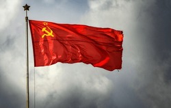  Flag Of The Soviet Union. Russia Is Trying To Restore The Soviet Union