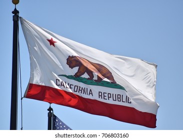 Flag Of The State Of California