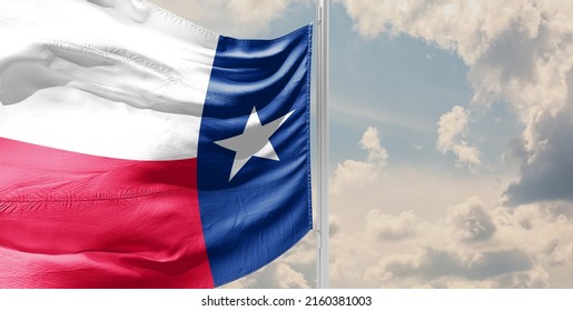 Flag Of Texas. Shuttins Children Killed In Texas School Shooting