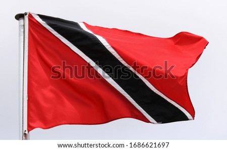 Flag of Trinidad and Tobago, West Indies
