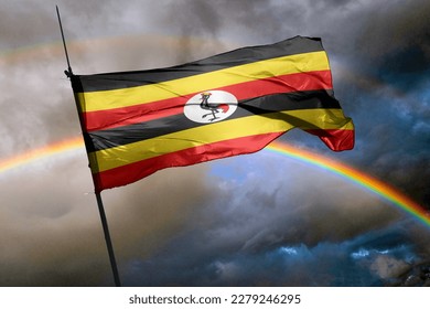 The flag of Uganda (Ugandan Languages: Bendera ya Uganda) was adopted on 9 October 1962
