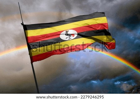 The flag of Uganda (Ugandan Languages: Bendera ya Uganda) was adopted on 9 October 1962