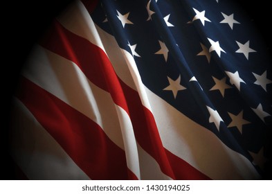 Flag USA as a patriotic background