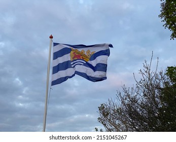 flag of zeeland in the netherlands