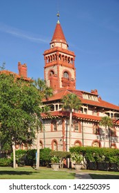 The Flagler College Building Was Originally The Opulent Ponce De Leon Hotel. It Is Rated Among The Most Beautiful College Campuses In The Country.