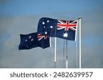 Flags of Australia and New Zealand, historical allies in times of war and peace