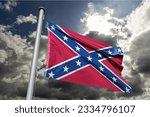 The flags of the Confederate States of America have a history of three successive designs during the American Civil War. The Second Confederate Navy flag