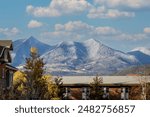 Flagstaff, Arizona mountains with snow