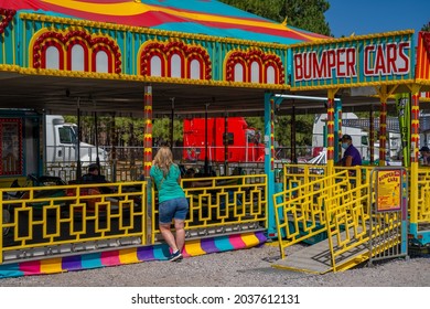 Flagstaff, Arizona  USA - September 6 2021: Coconino County Fair.