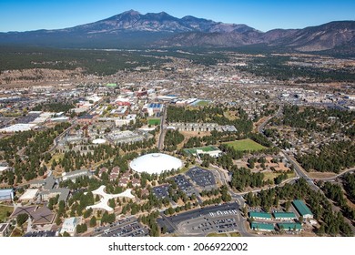 Flagstaff, Arizona Viewed From Above In 2021