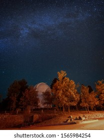 Flagstaff Lowell Observatory At Night