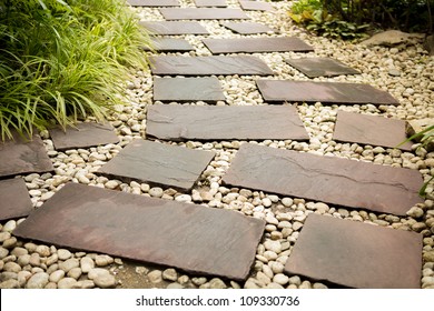 Flagstone Walkway