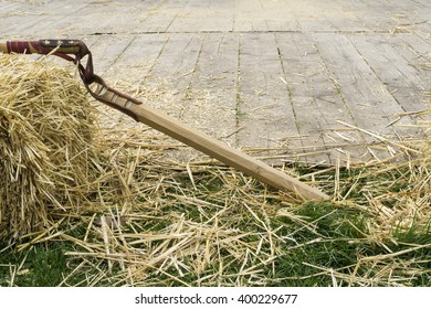 Flail And Straw