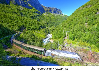 Flam Railway, Aurland, Norway