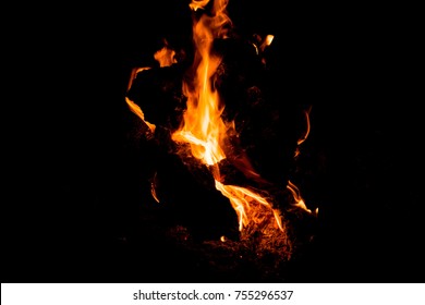 flame burn fire