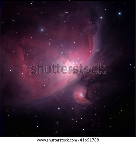 Flame Nebula, near Orion