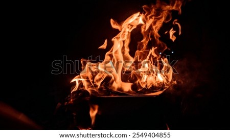 A Flame on the darkness