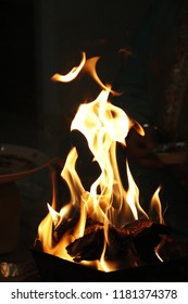 Flames From Agni Kund