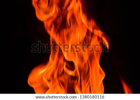 Similar – Bonfire Night Fire Wood