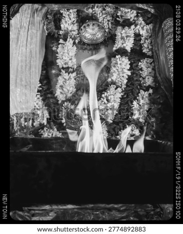 The Flames Of Devotion Showing The Energy 
