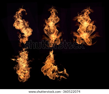 Flames / fire