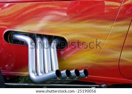 flames and pipes