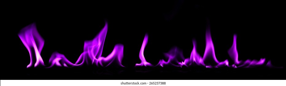 flames purple light abstract background