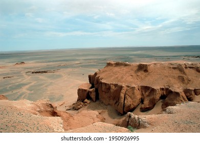 The Flaming Cliffs, Gobi Desert, Bayan Zagh, Mongolia