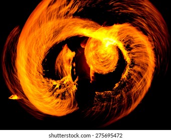 Flaming Trails Burning Man 