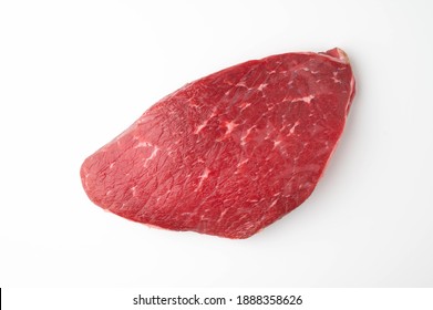 Flank steak, London Broil, Jiffy steak on white background