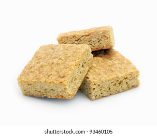 Flapjacks On White