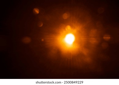 Flare light, effects sunlight, lens flare, light leaks, warm sun rays light effects, overlays or golden flare isolated on black background. effect, sunlight, ray beam, glow, bright, shine, sunrays.