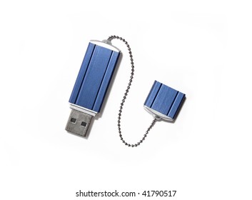 Flash Drive Isolated On White Background