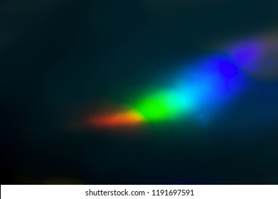 Flash Leak Beam. Gradient Bokeh Light