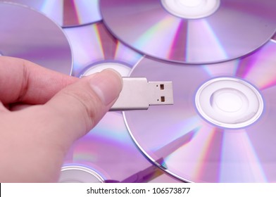 Flash-Disk and CD-ROM