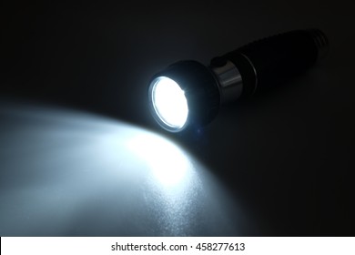 Flashlight Beam Light Darkness Modern Led Stock Photo (edit Now) 458277616