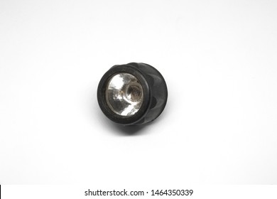flashlight Head isolated white Background