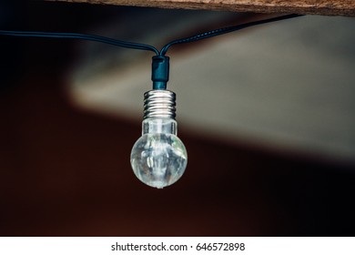 Flashlights for decoration.