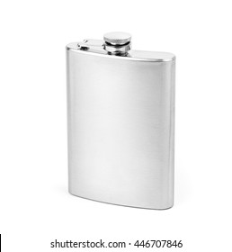 Flask Isolated On White Background