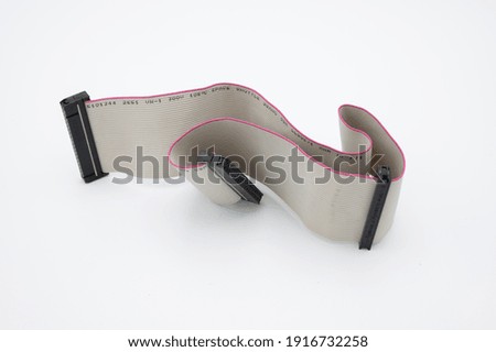 flat cable type IDE for computers and informatics