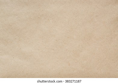 Flat Craft Eco Paper Background Texture. Space For Text, Lettering, Copy.