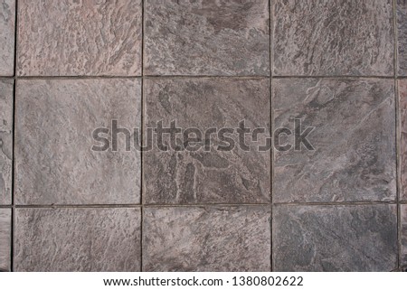 Flat grey marble texture on a table