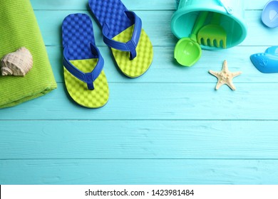 children's flip flops