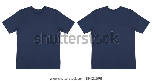 Flat Lay Down Isolated Image Tshirt Stock Photo (Edit Now) 89421598