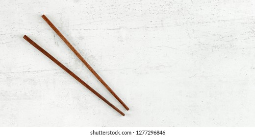 two chopsticks