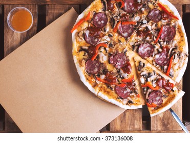 Pizza Karton Images Stock Photos Vectors Shutterstock