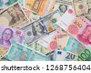 different currencies