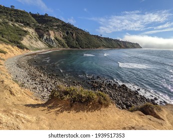 Flat Rock Beach On The Palos Verdes Peninsula, California