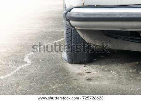 Flat tire